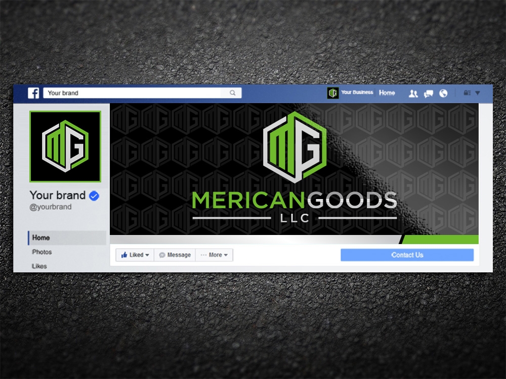 MericanGoods LLC logo design by mattlyn