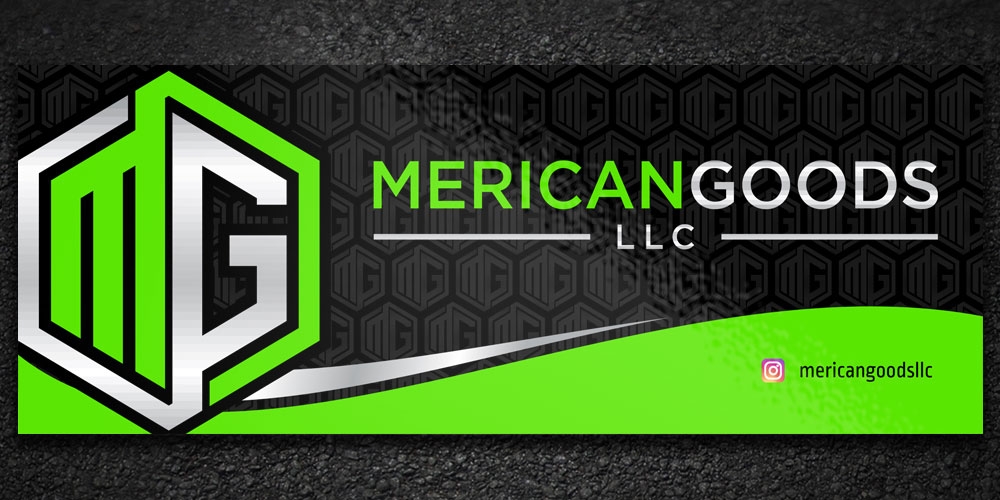 MericanGoods LLC logo design by Boomstudioz
