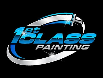 1st Class Painting logo design by daywalker
