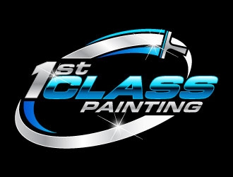1st Class Painting logo design by daywalker