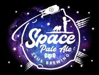 Space Pale Ale logo design by jaize