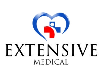 Extensive Medical logo design by jetzu