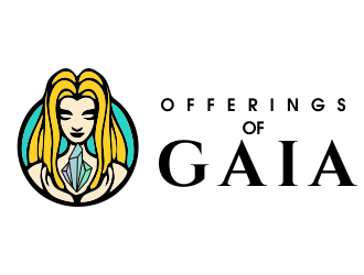 Offerings of Gaia logo design by JessicaLopes