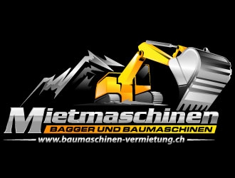 Mietmaschinen logo design by Suvendu