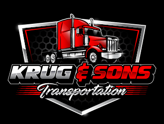 Krug & Sons Transportation logo design by PRN123