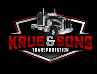 Krug & Sons Transportation logo design by jaize