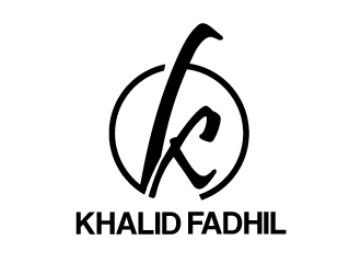 Khalid Fadhil logo design by Suvendu