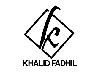 Khalid Fadhil logo design by Suvendu