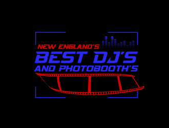 New England’s Best Dj’s and Photobooth’s logo design by schiena