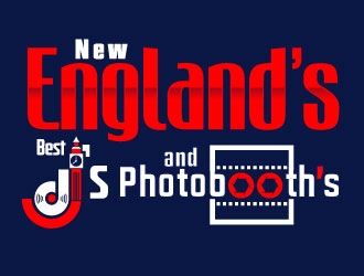 New England’s Best Dj’s and Photobooth’s logo design by Suvendu