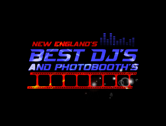 New England’s Best Dj’s and Photobooth’s logo design by schiena