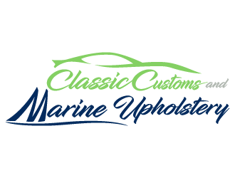 Custom Classics and Marine Upholstery  logo design by reight