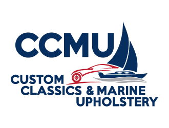 Custom Classics and Marine Upholstery  logo design by nona
