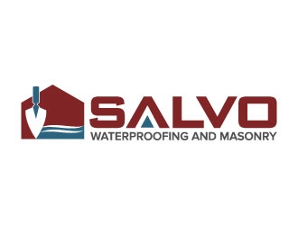 Salvo Waterproofing and Masonry  logo design by jaize