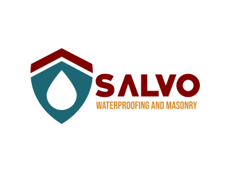 Salvo Waterproofing and Masonry  logo design by serprimero