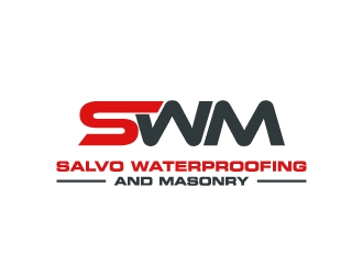 Salvo Waterproofing and Masonry  logo design by labo