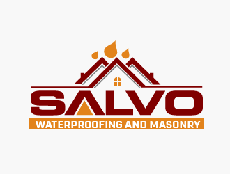 Salvo Waterproofing and Masonry  logo design by THOR_
