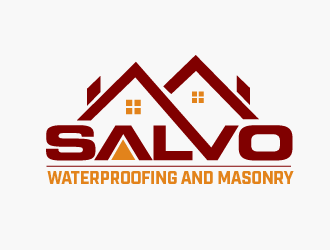 Salvo Waterproofing and Masonry  logo design by THOR_
