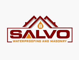 Salvo Waterproofing and Masonry  logo design by THOR_