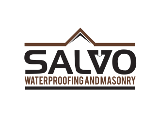 Salvo Waterproofing and Masonry  logo design by serprimero
