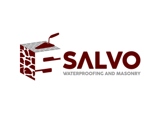Salvo Waterproofing and Masonry  logo design by schiena