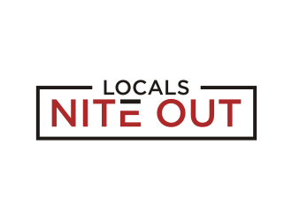 Locals Nite Out logo design by rief
