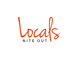 Locals Nite Out logo design by kimora