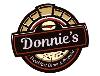 Donnie’s Breakfast Diner & Pizzeria logo design by firstmove