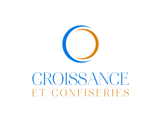 Croissance et Confiseries logo design by keylogo