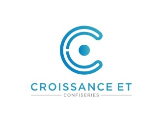 Croissance et Confiseries logo design by sabyan