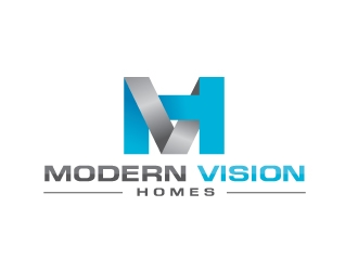 Modern Vision Homes logo design by ngulixpro