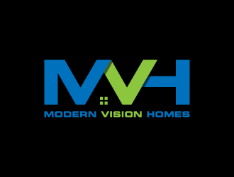 Modern Vision Homes logo design by denfransko