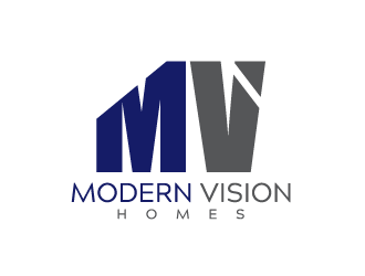Modern Vision Homes logo design by JoeShepherd