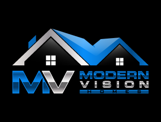 Modern Vision Homes logo design by pencilhand