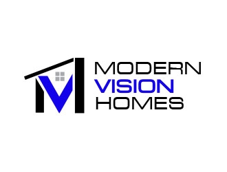 Modern Vision Homes logo design by Vincent Leoncito
