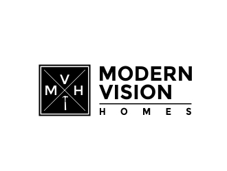 Modern Vision Homes logo design by Louseven