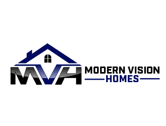 Modern Vision Homes logo design by THOR_
