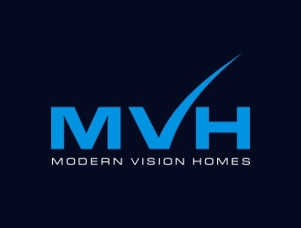 Modern Vision Homes logo design by berkahnenen