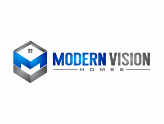 Modern Vision Homes logo design by mutafailan