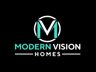 Modern Vision Homes logo design by Roma