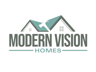 Modern Vision Homes logo design by kunejo