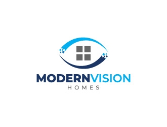 Modern Vision Homes logo design by crazher