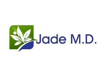 Jade M.D. logo design by Dawnxisoul393
