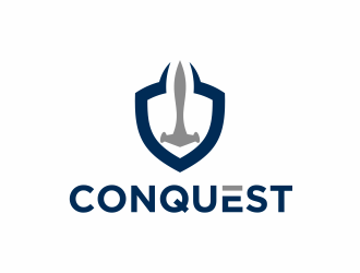 Conquest technology services Corp dba Conquest Cyber logo design by santrie
