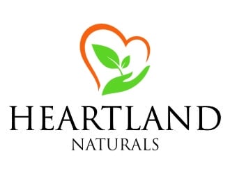 Heartland Naturals logo design by jetzu