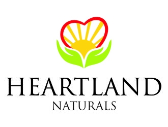 Heartland Naturals logo design by jetzu