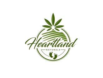 Heartland Naturals logo design by naldart