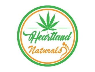 Heartland Naturals logo design by fawadyk