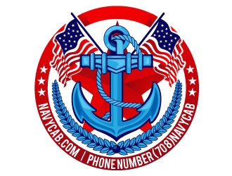 NavyCab.Com logo design by Suvendu