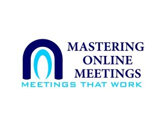 Mastering Online Meetings logo design by naldart